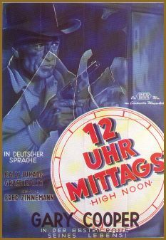 Filmplakat "Zwölf Uhr Mittag" 1952