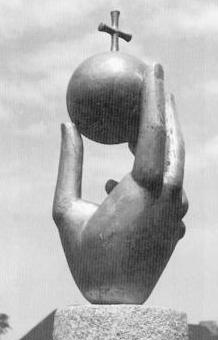 Segnende Hand von Fritz König