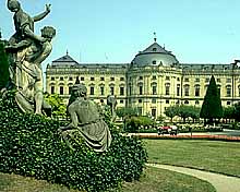Die Residenz in Wrzburg